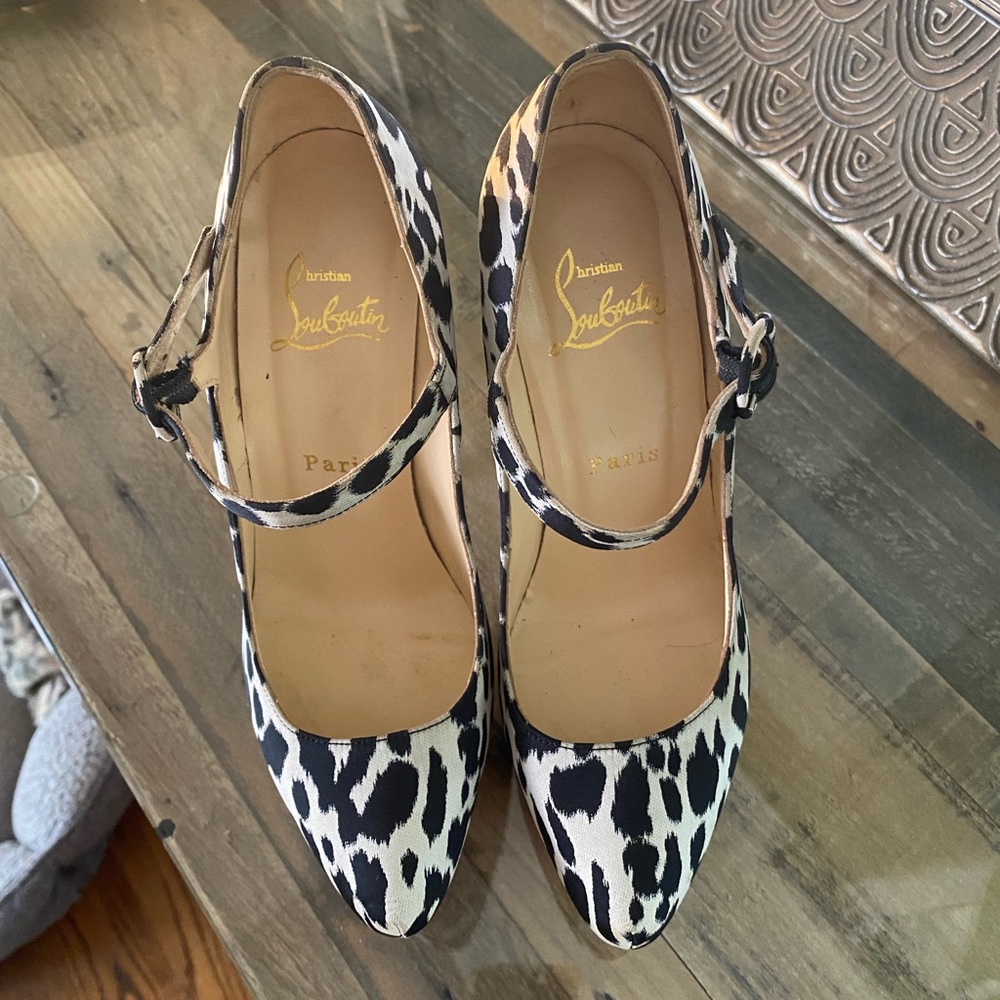 Christian Louboutin Leopard Lady Daf Mary Jane - Picture 11 of 15
